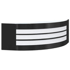 Candelis - Utomhus vägglampor 2 pcs Svart 32 x 10 x 10 cm Rostfritt stål