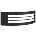 Candelis - Utomhus vägglampor 2 pcs Svart 32 x 10 x 10 cm Rostfritt stål