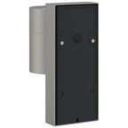 Zavlume - Utomhus vägglampa Silver 6.5 x 10.5 x 16 cm Rostfritt stål