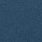 Bäddfjäder med madrass med huvudgavel Blå 120 x 200 cm tyg