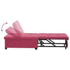 Bäddsoffa Vinröd 67 x 194 x 38 cm Sammet