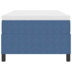 Bäddfjäder Blå och Vit 203 x 80 x 60 cm Mockatyg