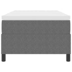 Bäddfjäder Ljusgrå och vit. 193 x 90 x 60 cm Mockatyg