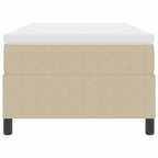 Bäddfjäder Ljusgrå och vit. 193 x 90 x 60 cm Mockatyg