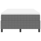 Bäddfjäder Ljusgrå och vit. 203 x 120 x 60 cm Mockatyg