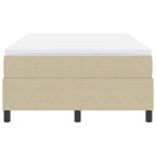 Bäddfjäder Ljusgrå och vit. 203 x 120 x 60 cm Mockatyg