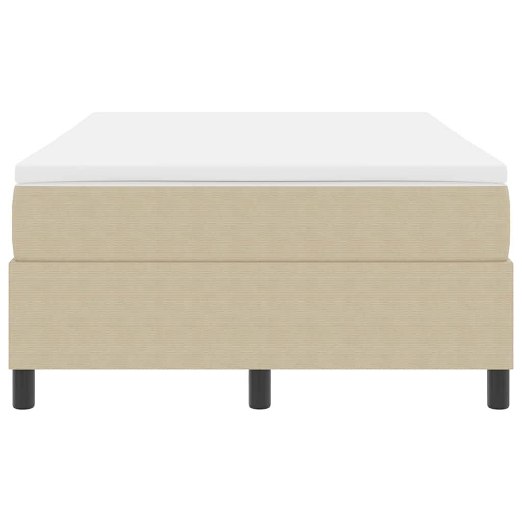 Bäddfjäder Ljusgrå och vit. 203 x 120 x 60 cm Mockatyg