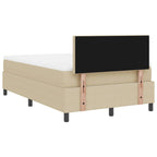 Bäddfjäder Ljusgrå och vit. 203 x 120 x 88 cm Mockatyg