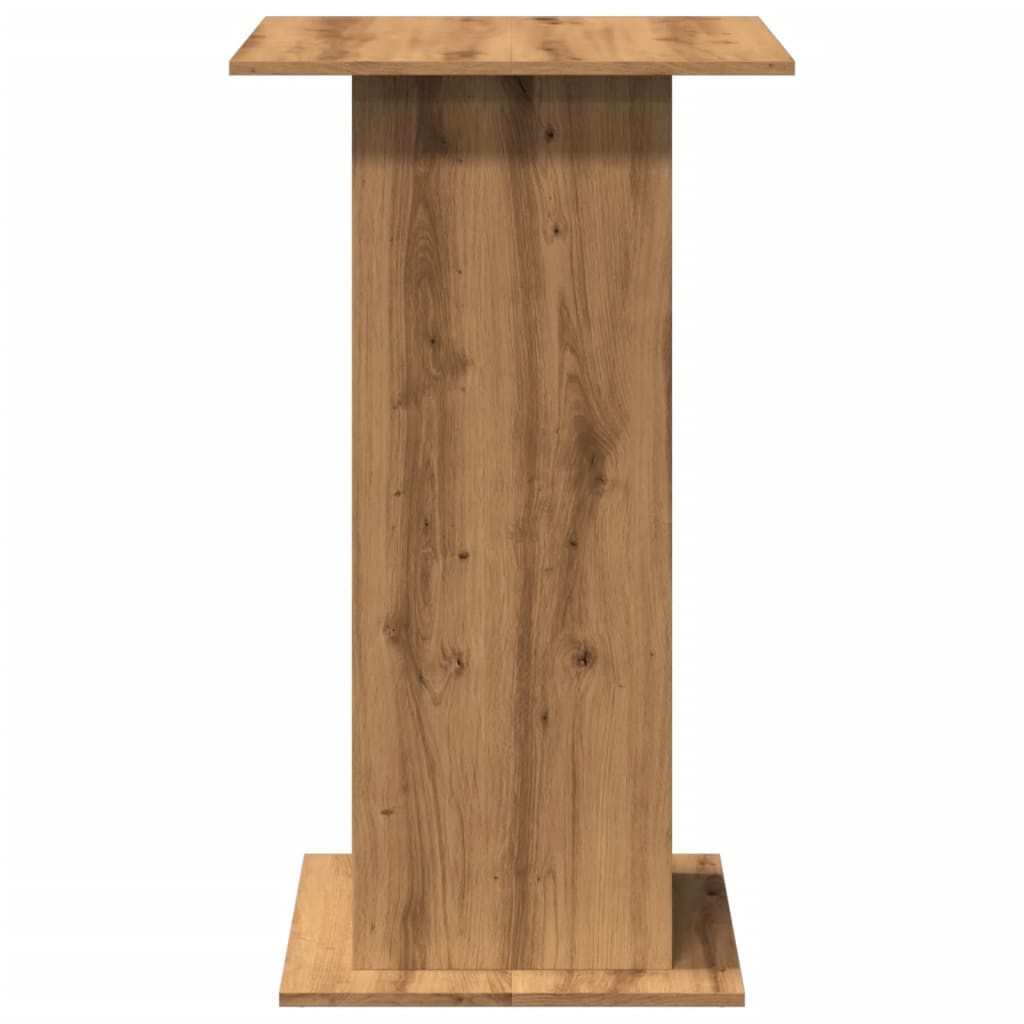 Barbord med förvaring artisian-ek 60x60x102 cm konstruerat trä