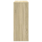Barbord med ställ sonoma-ek 90x40x103,5 cm konstruerat trä