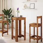 Barbord gammalt trä 51x50x103,5 cm konstruerat trä