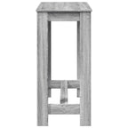 Barbord grå sonoma 102x50x103,5 cm konstruerat trä