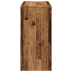 Barbord gammalt trä 102x50x103,5 cm konstruerat trä