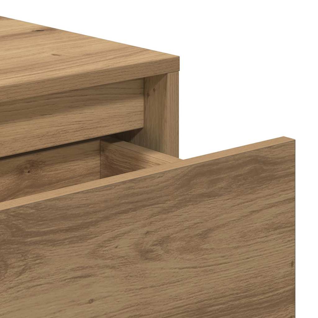 Avlastningsbord artisan ek 100x35x76,5 cm konstruerat trä