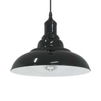 Mirellis - Taklampa höjdjusterbar E27 svart Ø 31 cm metall