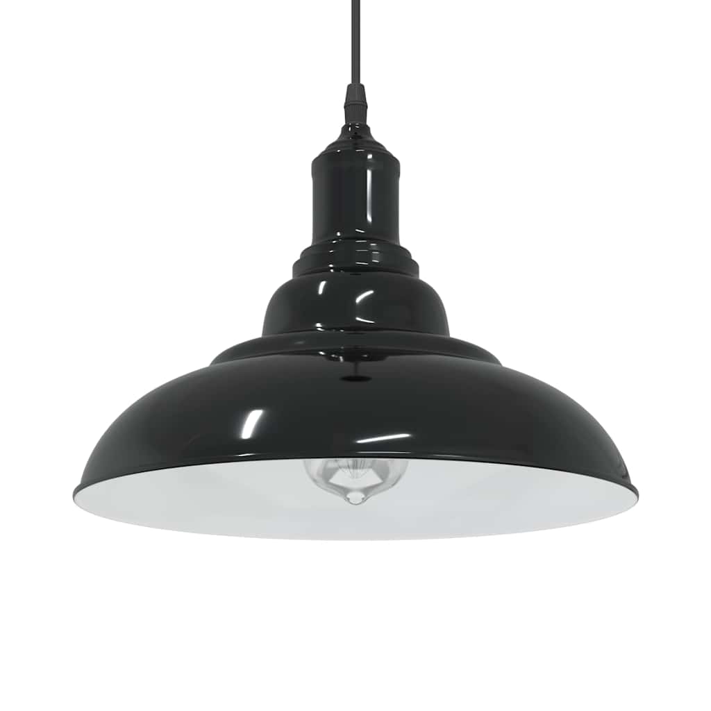 Mirellis - Taklampa höjdjusterbar E27 svart Ø 31 cm metall