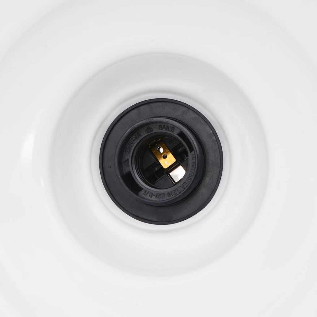 Lunevaro - Taklampa höjdjusterbar E27 glans röd Ø 31 cm metall