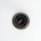 Aristoa - Taklampa höjdjusterbar E27 glans gul Ø 22 cm metall