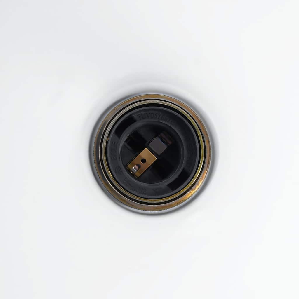 Aristoa - Taklampa höjdjusterbar E27 glans gul Ø 22 cm metall