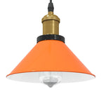 Merelli - Taklampa höjdjusterbar E27 glans orange Ø 22 cm metall