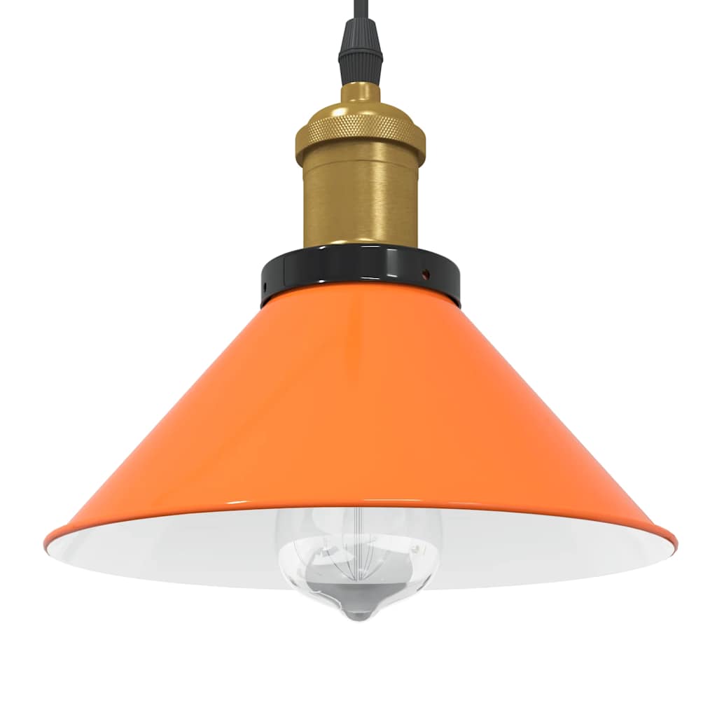 Merelli - Taklampa höjdjusterbar E27 glans orange Ø 22 cm metall
