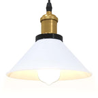 Lumelia - Taklampa höjdjusterbar E27 blank vit Ø 22 cm metall