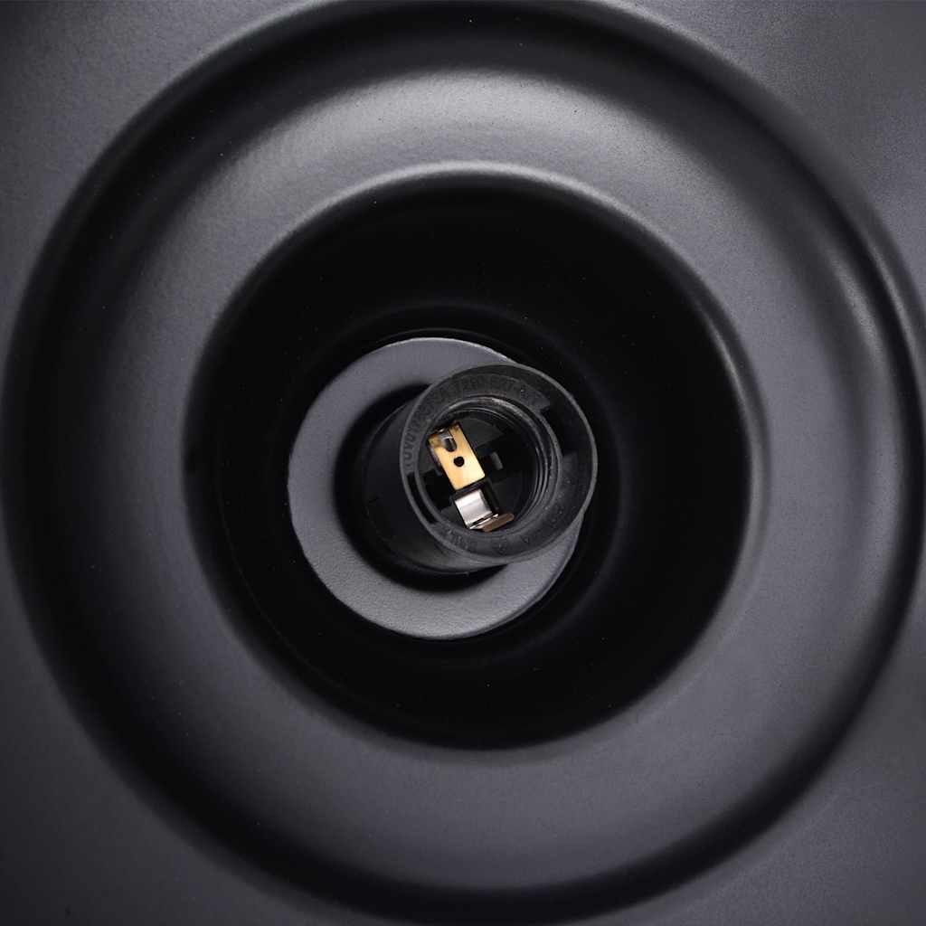 Tavlume - Taklampa E27 svart Ø 31 cm järn