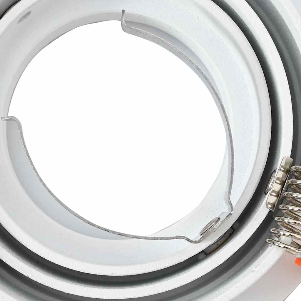 Molira - Spotlights med strålkastare 24 pcs Vit 9 x 9 x cm Aluminium