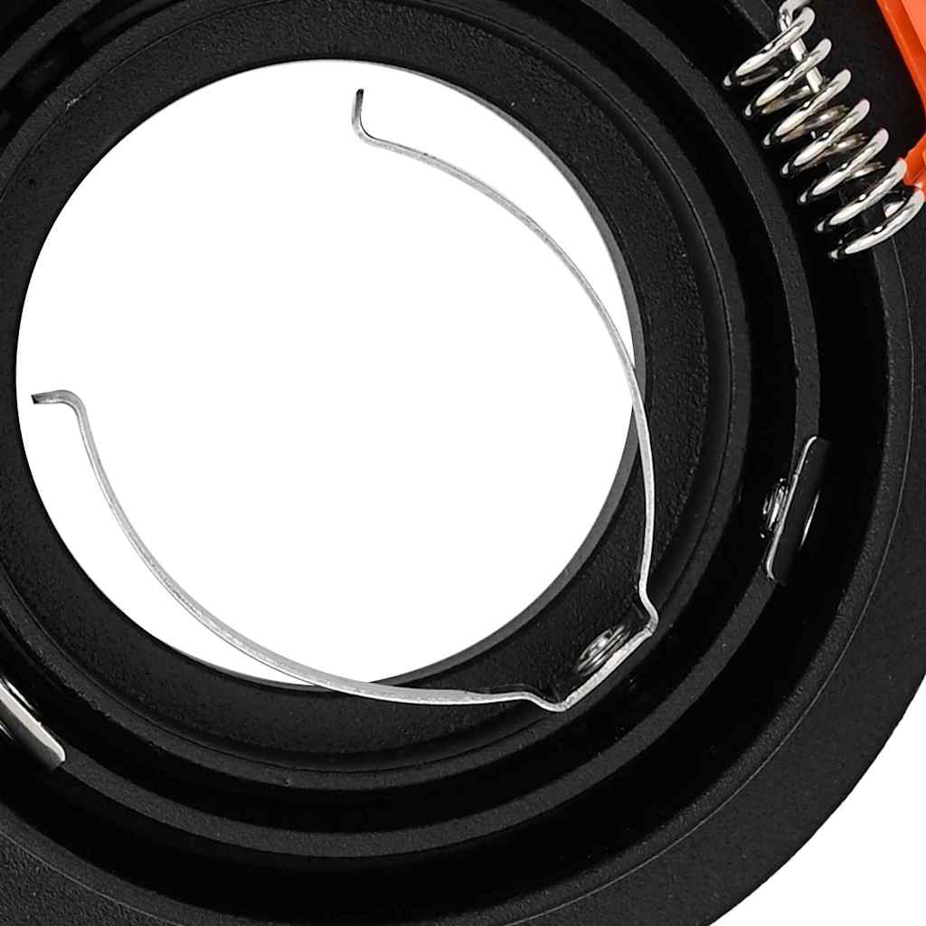 Lumaroa - Spotlights med strålkastare 24 pcs Svart 9 x 9 x cm Aluminium