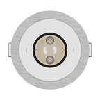 Averuno - Spotlights med strålkastare 6 pcs Silver 9 x 9 x cm Aluminium