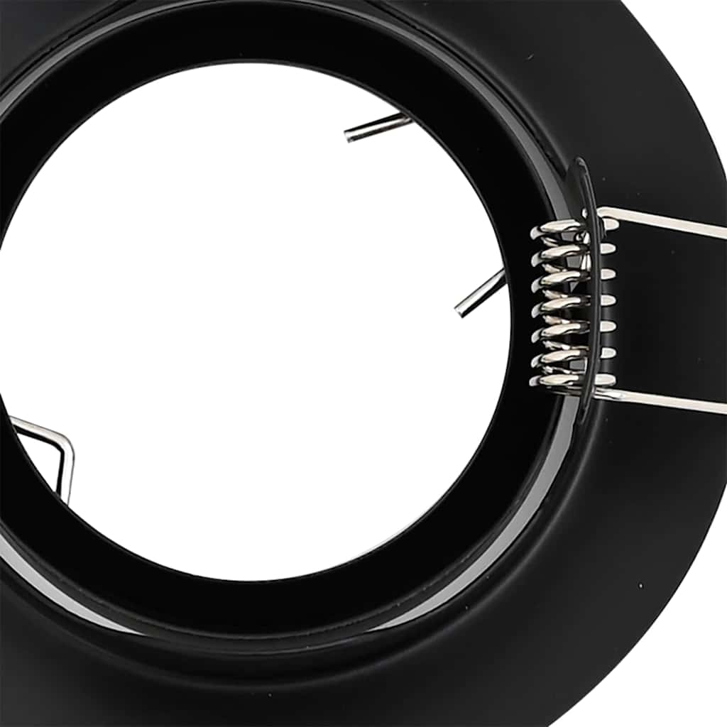 Marvilo - Spotlights med strålkastare 12 pcs Svart 9 x 9 cm Metall