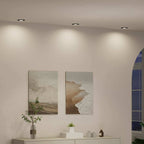 Marvilo - Spotlights med strålkastare 12 pcs Svart 9 x 9 cm Metall