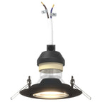 Marvilo - Spotlights med strålkastare 12 pcs Svart 9 x 9 cm Metall