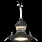 Paluni - Spotlights med strålkastare 24 pcs Svart 9 x 9 cm Metall