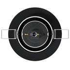 Paluni - Spotlights med strålkastare 24 pcs Svart 9 x 9 cm Metall