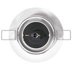 Dorello - Spotlights med strålkastare 6 pcs Vit 9 x 9 cm Metall