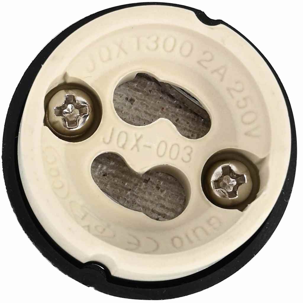 Aerivo - Spotlights med strålkastare 12 pcs Vit 9 x 9 cm Metall