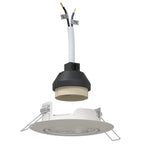 Selvion - Spotlights med strålkastare 24 pcs Vit 9 x 9 cm Metall