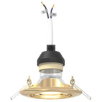 Talsera - Spotlights med strålkastare 24 pcs Guld 9 x 9 cm Metall