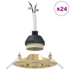 Talsera - Spotlights med strålkastare 24 pcs Guld 9 x 9 cm Metall