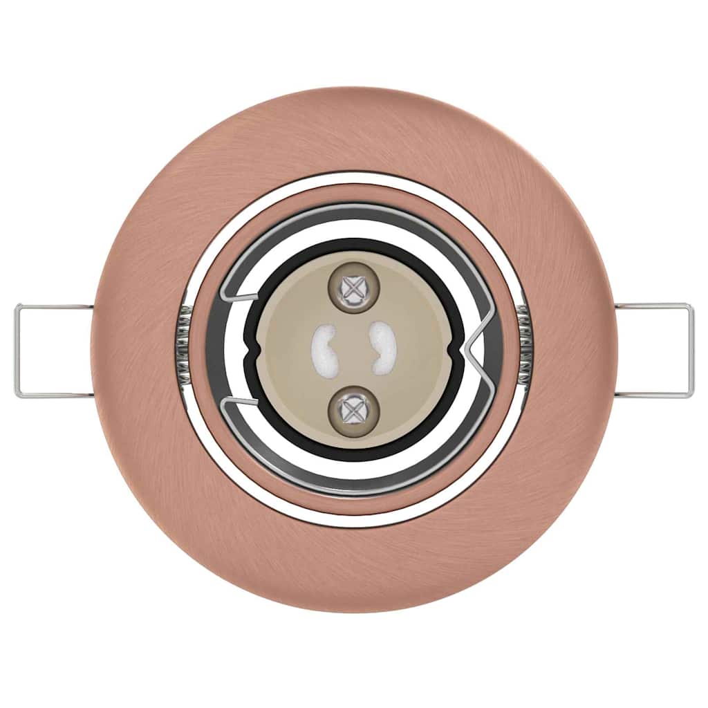 Yonelis - Spotlights med strålkastare 6 pcs Koppar 9 x 9 cm Metall