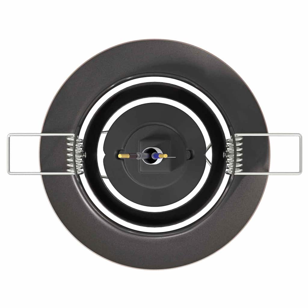 Yonelis - Spotlights med strålkastare 6 pcs Koppar 9 x 9 cm Metall