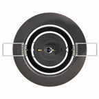 IIIuvon - Spotlights med strålkastare 12 pcs Koppar 9 x 9 cm Metall