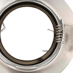 Lumessa - Spotlights med strålkastare 6 pcs Silver 9 x 9 cm Metall