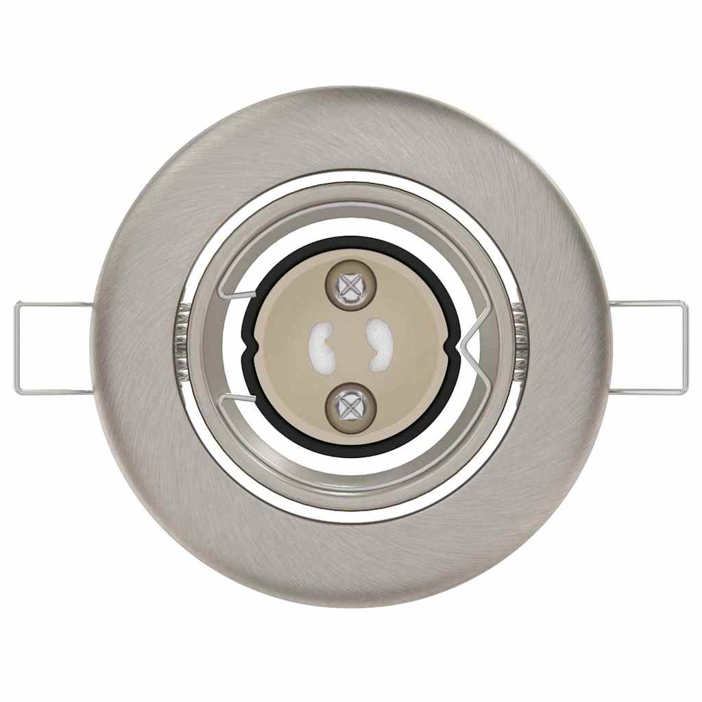 Vorali - Spotlights med strålkastare 12 pcs Silver 9 x 9 cm Metall