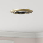 Nelvian - Spotlights med strålkastare 6 pcs Mässing 9 x 9 cm Metall