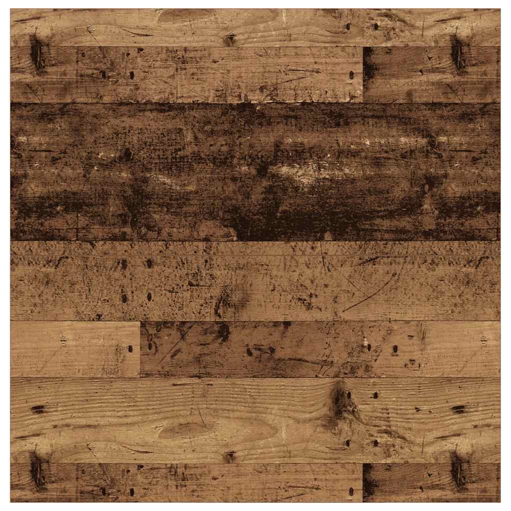 Ostario - Soffbord med lådor gammalt trä 100x100x40 cm