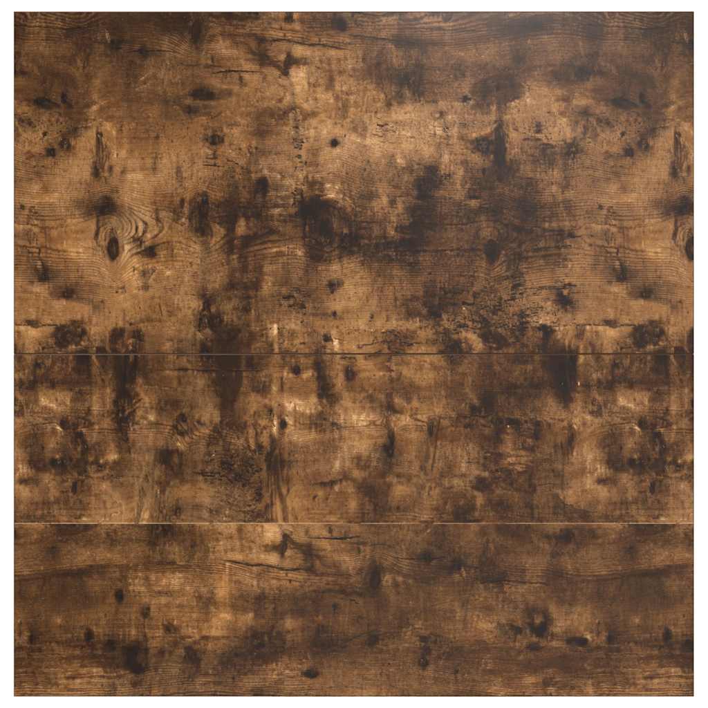 Volreni - Soffbord med lådor rökt ek 70,5x70x40 cm