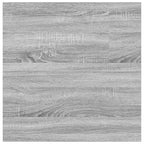 Velrino - Soffbord med lådor grå sonoma 70,5x70x40 cm