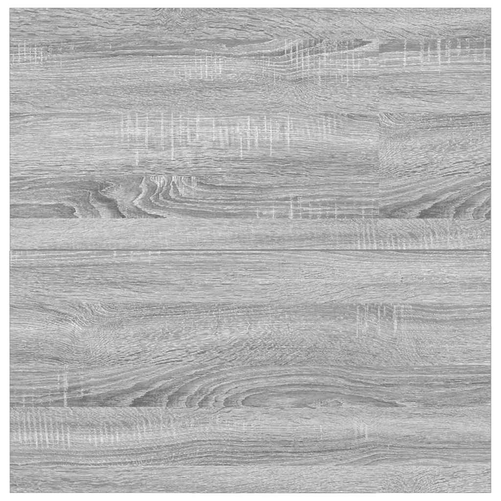 Velrino - Soffbord med lådor grå sonoma 70,5x70x40 cm